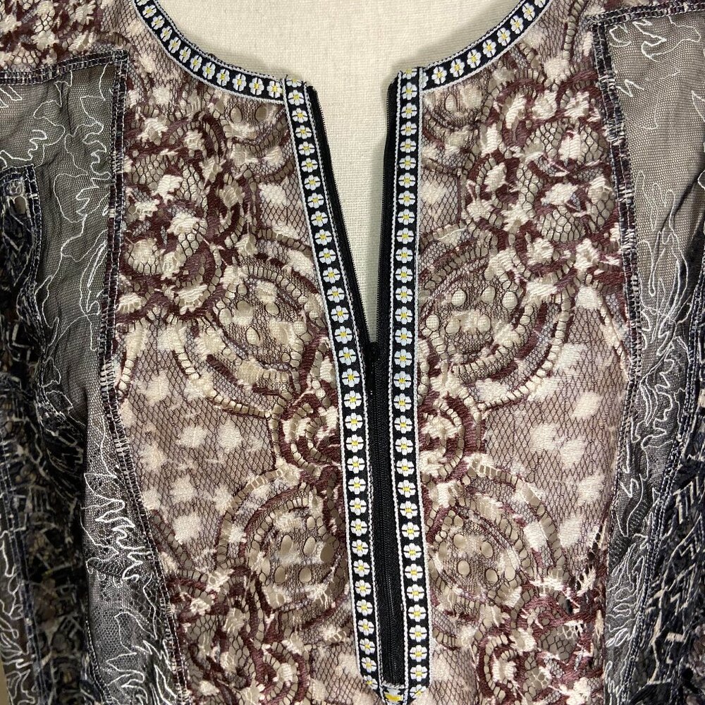 BYRON LARS LACE TOP NWT - Picture 4 of 8